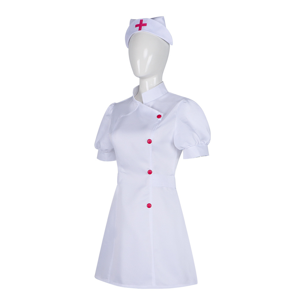 Medical Lab Units - Set Kostum Gaun Perawat untuk Wanita