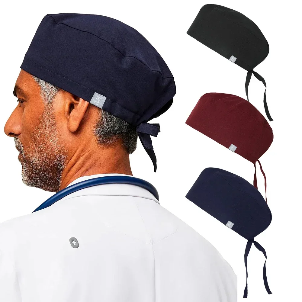 Medical Lab Work - Topi kerja Scrub bedah topi perawatan
