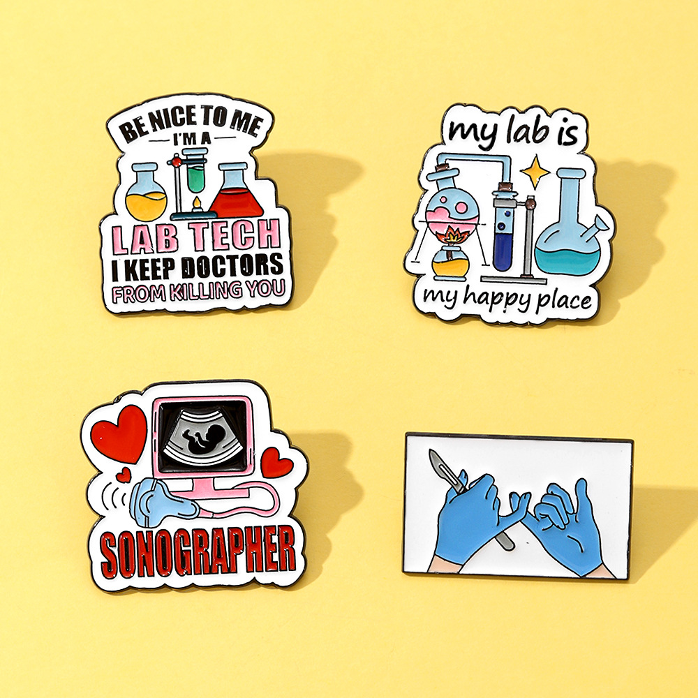 Medical Lab Worker - Pin Enamel Bertema Medis & Laboratorium,