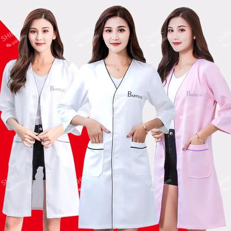 Medical Lab Work - Seragam kecantikan kustom LogoSkin manager pakaian