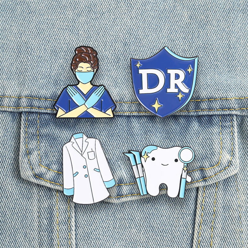 Pin Enamel Bertema Medis untuk - Medical Lab Worker ulasan dan harga