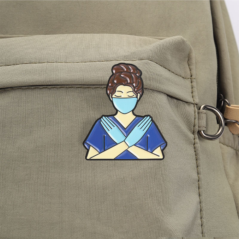 Pin Enamel Bertema Medis untuk - Medical Lab Worker ulasan dan harga