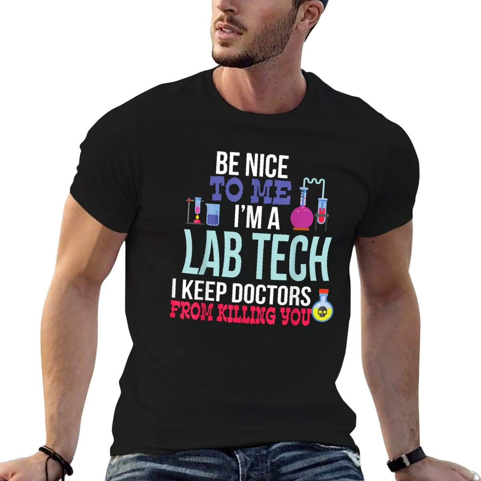 Kaos Teknisi Laboratorium Medi - Medical Laboratory Technician ulasan dan harga