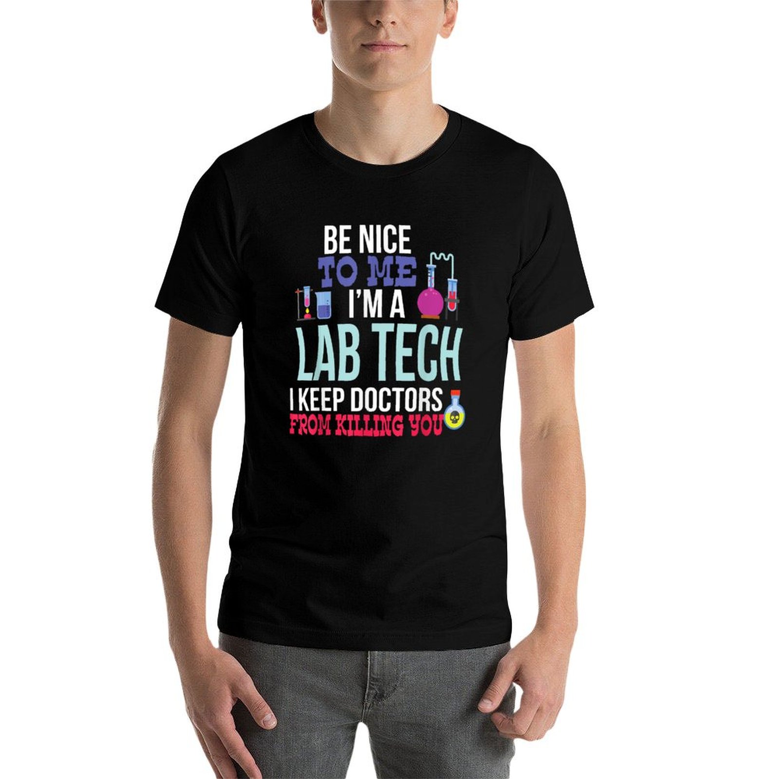 Kaos Teknisi Laboratorium Medi - Medical Laboratory Technician ulasan dan harga