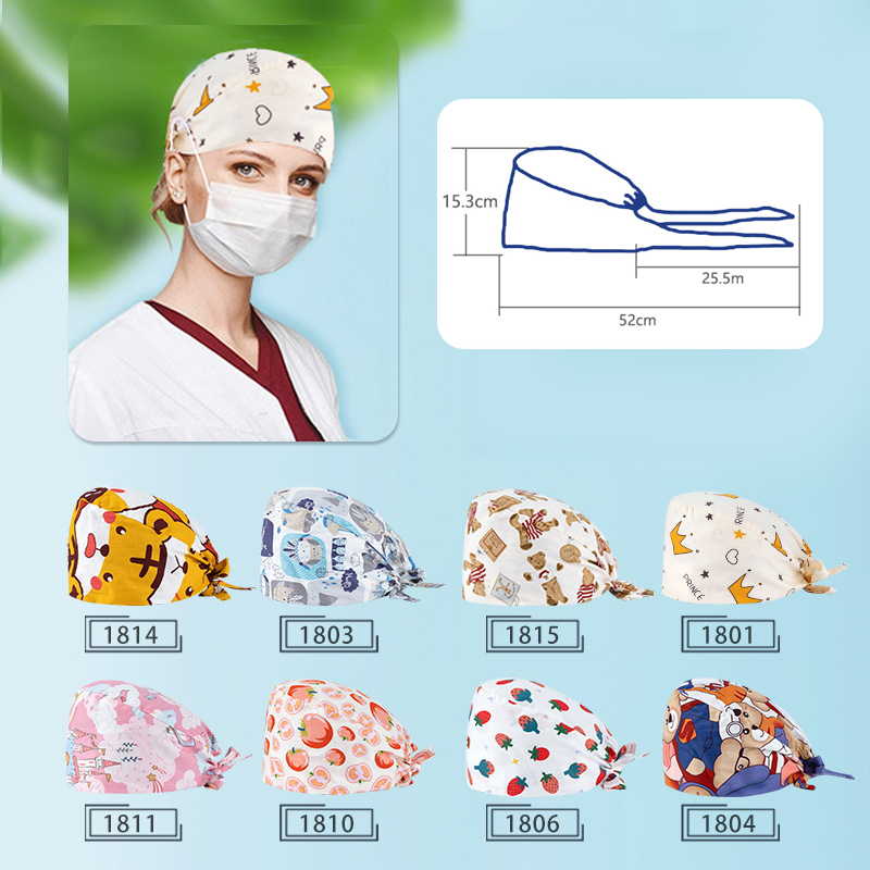 Women Surgicals Caps Cotton Do - Medical Lab Work ulasan dan harga