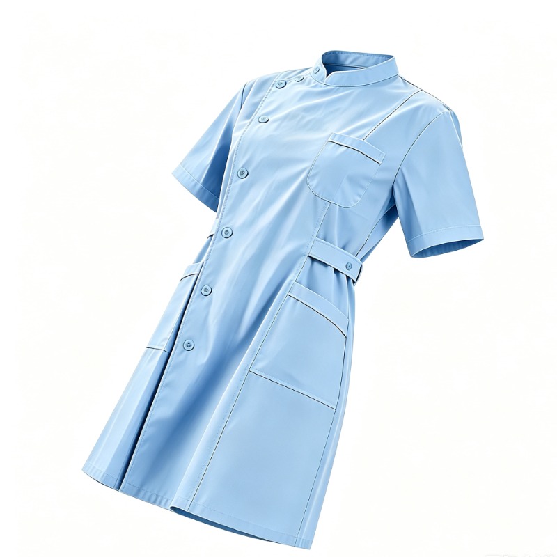 Pakaian Kerja Medis Lengan Pen - Medical Lab Work ulasan dan harga