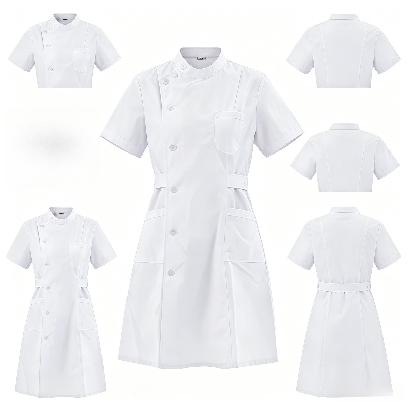 Pakaian Kerja Medis Lengan Pen - Medical Lab Work ulasan dan harga
