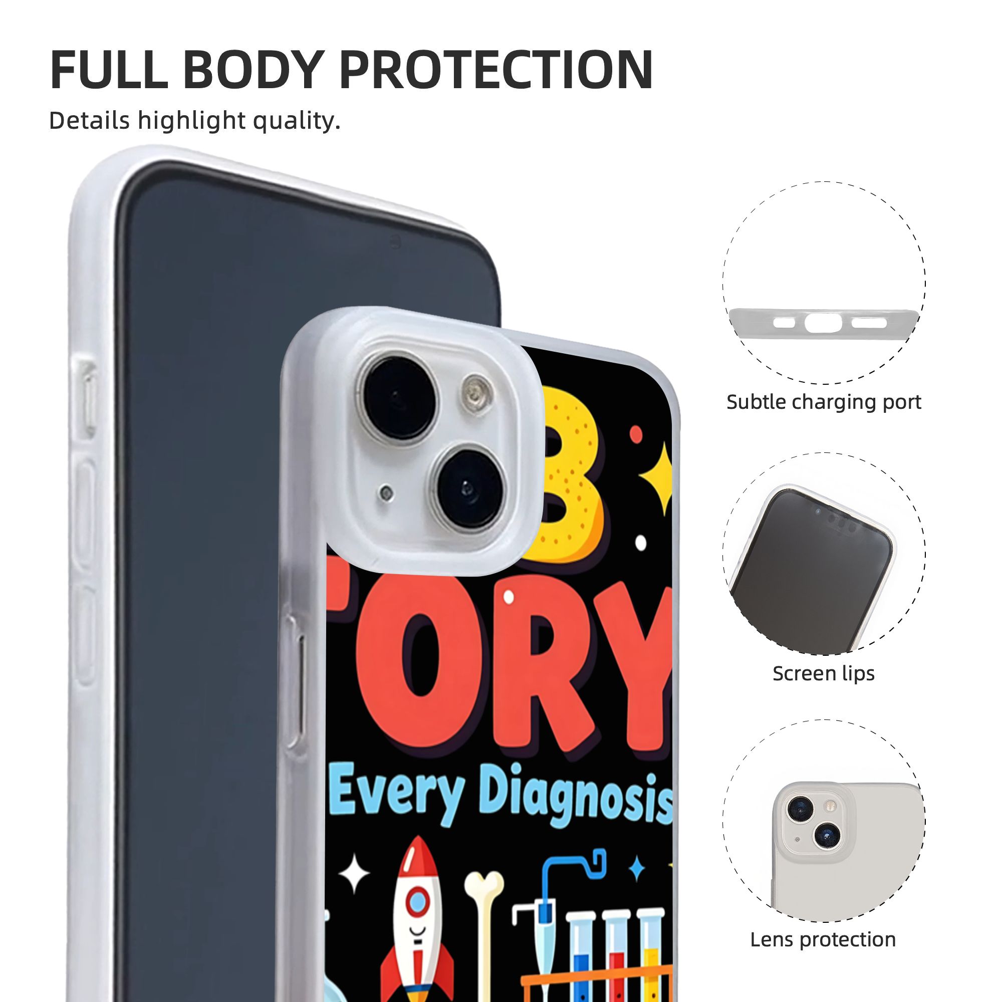 Casing Ponsel Anti Benturan Ne - Medical Laboratory Technician ulasan dan harga